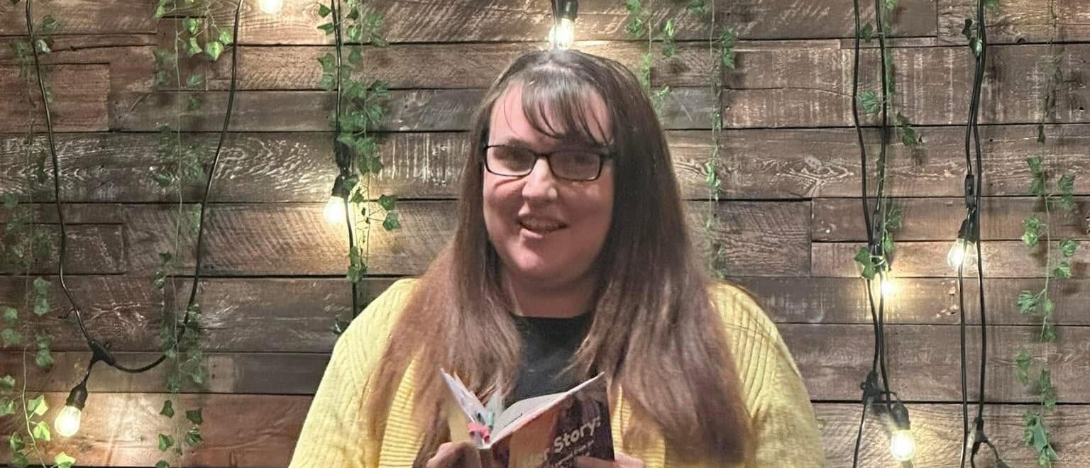 Theresa E Radley reading from her book "Her Story"